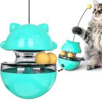 Easpipe Interactive Cat Toy Balls Cat Wand Teaser Cat Toy for Indoor Cats